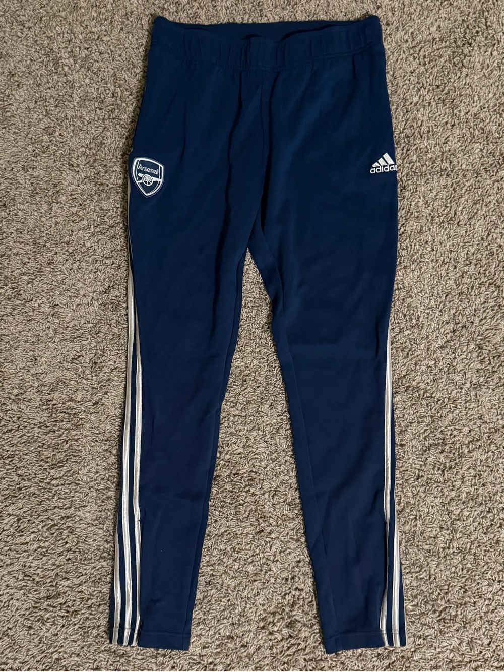 Adidas Navy Blue Women’s Arsenal Training Pants Size Large